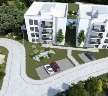 PRIMOŠTEN, Novogradnja, dvosoban stan sa zajedničkim bazenom B6 - cover