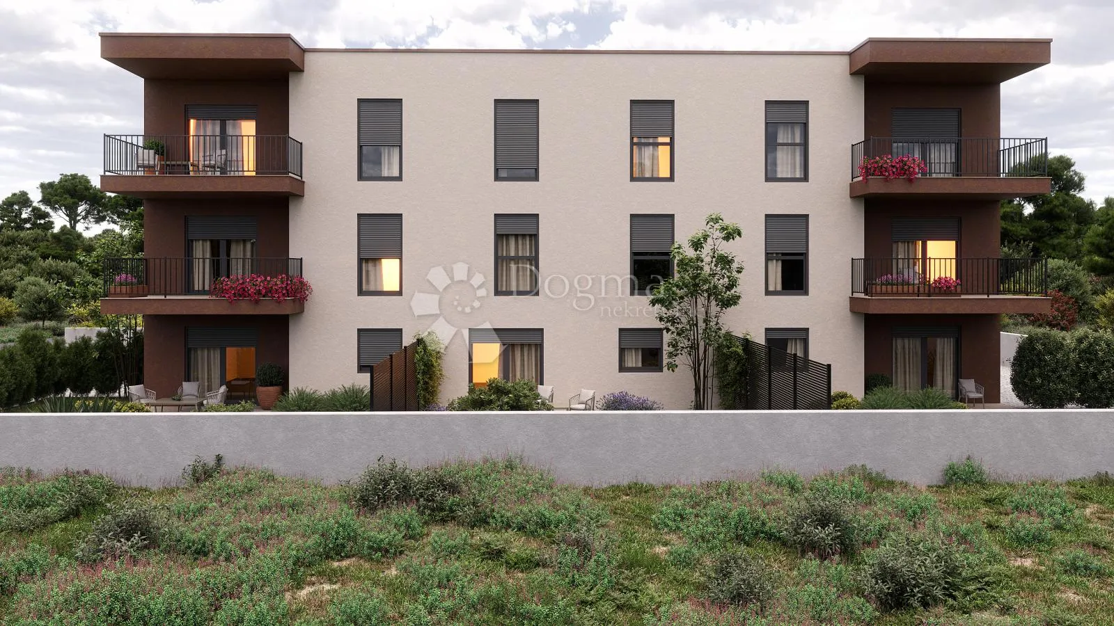 Brodarica – Dvosoban stan u novogradnji, 400 m od mora - cover