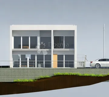 Samostojeća novogradnja s pogledom na more - cover