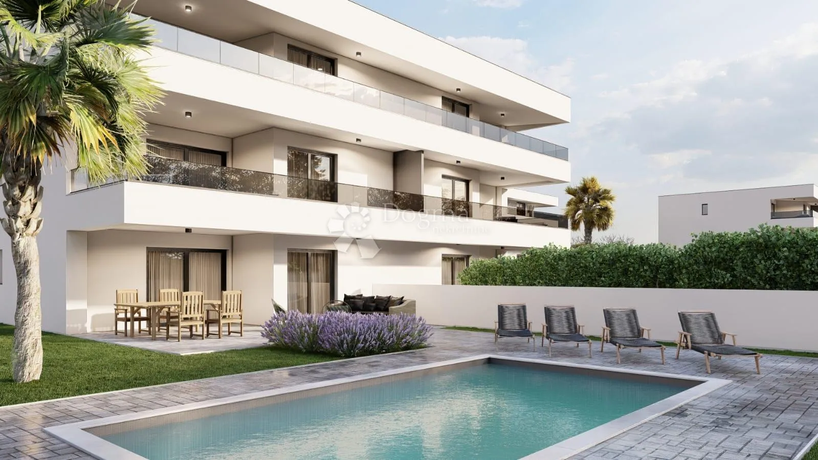 MALINSKA - NOVOGRADNJA SA BAZENOM - cover