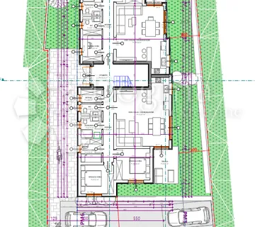 VODICE - S2 - SAVRŠEN STAN (NOVOGRADNJA) u mirnom dijelu Vodica  PRIZEMLJE  - cover