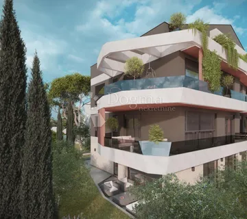  Lux dvosoban stan s pogledom na more – Rovinj - cover