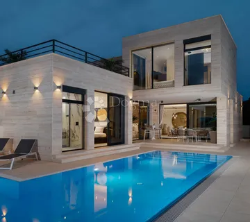 EKSKLUZIVNA VILA  U RAŽANCU – BAZEN+PANORAMSKI POGLED NA JADRAN - cover