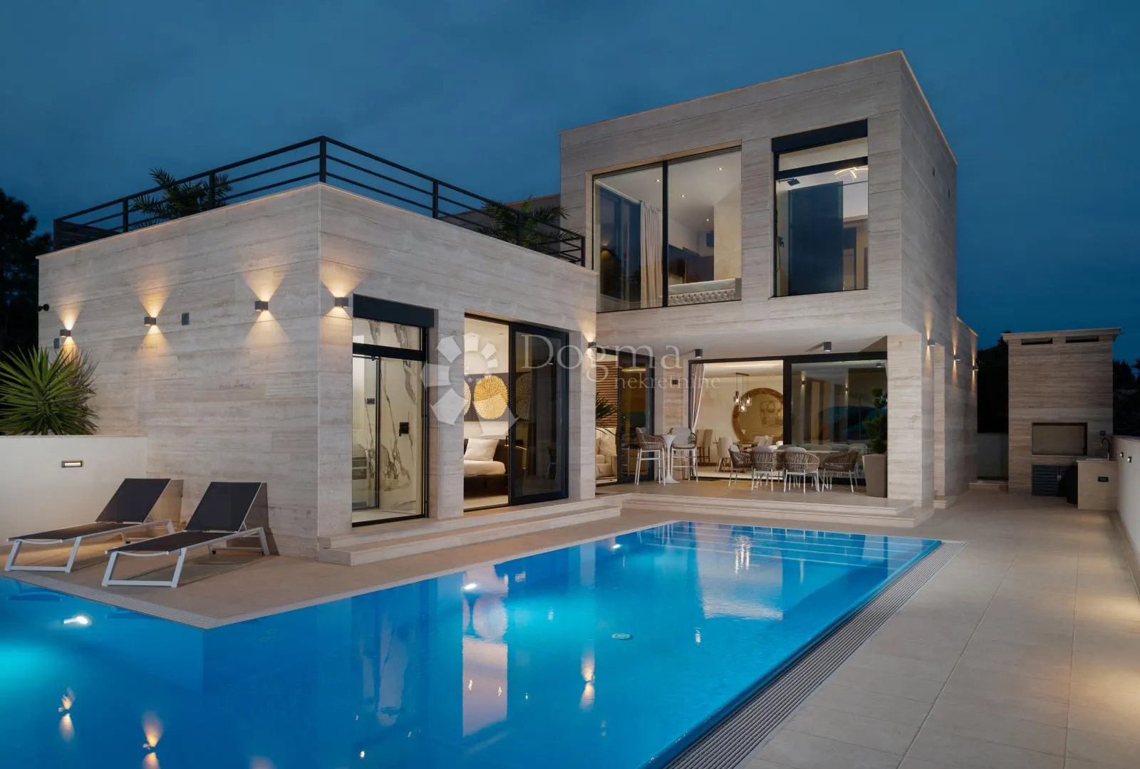 EKSKLUZIVNA VILA  U RAŽANCU – BAZEN+PANORAMSKI POGLED NA JADRAN - cover