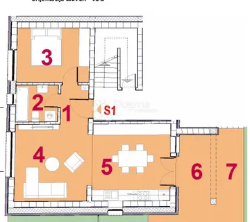 Jednosobni stan S-1-prizemlje, novogradnja Virje-AKCIJA - cover
