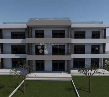 Turanj, moderan stan u novogradnji - prizemlje s vrtom 74m2 - cover