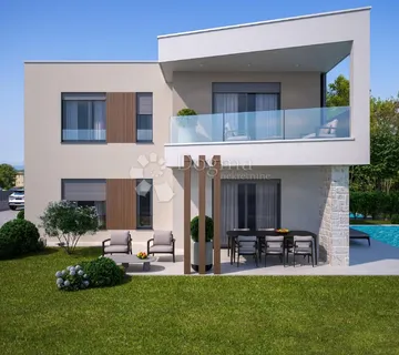 Umag, novogradnja, dvojnica blizu mora - cover