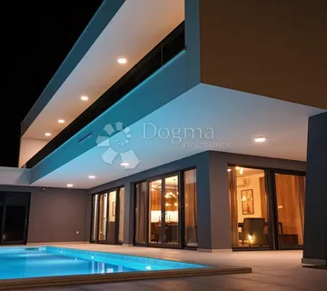 ZADAR, ZATON - Moderna vila s grijanim bazenom u novogradnji! - cover