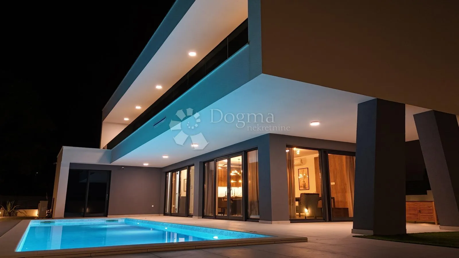 ZADAR, ZATON - Moderna vila s grijanim bazenom u novogradnji! - cover