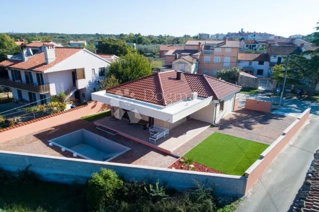 NOVA VILLA, GRADNJA 2022. NEKORIŠTENA, NAMJEŠTENA, BAZEN - cover