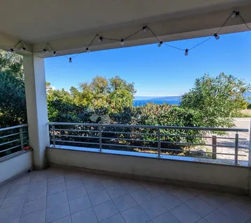 LABIN, okolica, stan sa pogledom na more  - cover