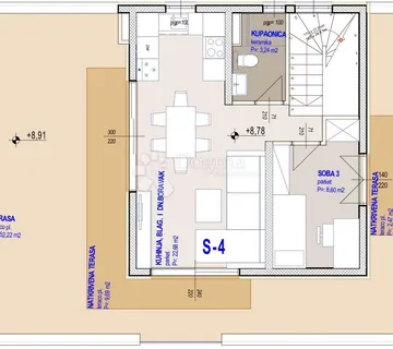 DVOETAŽNI STAN 200 M OD MORA - cover