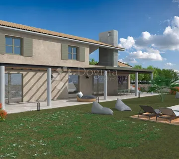 Svetvinčenat, luksuzna vila s 3 spavaće sobe, pogled more! - cover