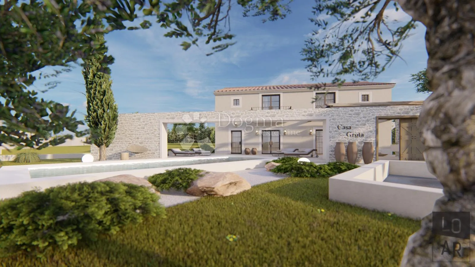 SOFISTICIRANA VILLA S BAZENOM OKRUŽENA MASLINAMA, OKOLICA POREČA - cover