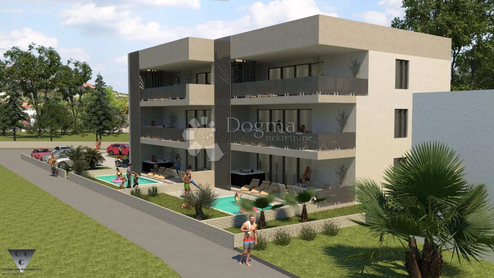 Prostrani apartman sa otvorenim pogledom na more - cover