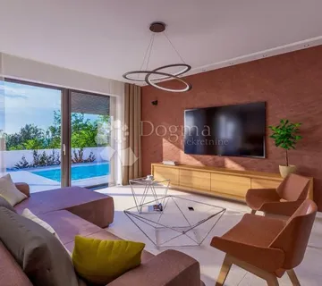 LUKSUZNA VILA U IZGRADNJI ,60 m OD MORA, NOVIGRAD-ZADAR!! !!! - cover