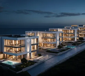 Tribunj | Dvosoban stan S4, 1. kat, pogled na more - cover