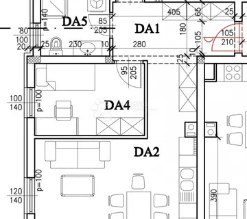 Stan u novogradnji 67 m2, 3. kat Monvidal - cover