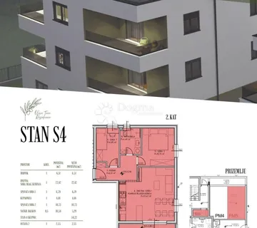 Dvosoban stan na drugom katu u Kaštel Starom! - cover