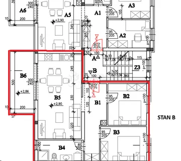Novogradnja Kaštanjer 66 m2 + konoba + terasa (STAN B) - Pula