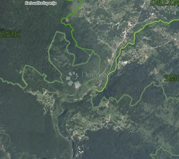 Građevinsko zemljište uz NP Plitvička jezera - pogled i priroda - Selište Drežničko, Rakovica