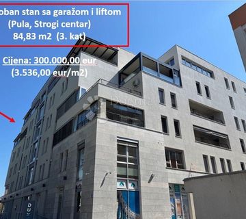 DVOSOBAN OBITELJSKI STAN U ZGRADI S LIFTOM I GARAŽOM - CENTAR - cover