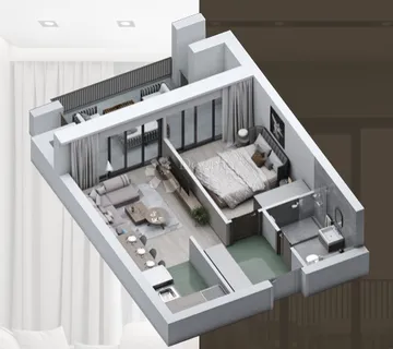 PROJEKT JAHORINA - zgrada D apartman 80, potkrovlje - Jahorina, Jahorina