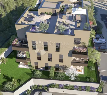 Zagreb, Jordanovac, luksuzan 4S- penthouse s vrtom, NKP 111,25m2, NOVOGRADNJA - cover