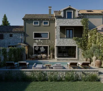 Autentična istarska kamena kuća s projektom i važećom građevinskom dozvolom - cover