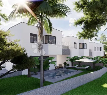 MODERNA KUĆA U NIZU S BAZENOM - cover