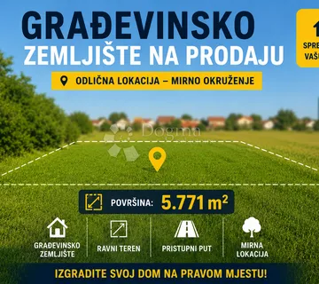 Ekskluzivno u Dogmi! Građevinsko zemljište 5.771 m² - Hrvatski Leskovac, Zagreb