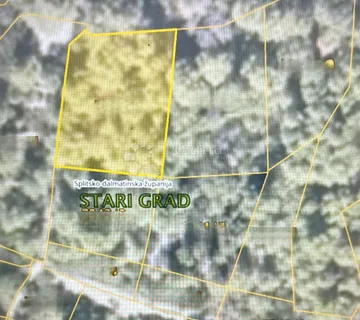 Stari grad zemljište 923m2 - Hvar