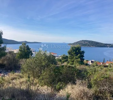Ražanj, Atraktivno građevinsko zemljište (1.417 m2) s panoramskim pogledom, svega 250m od mora!!! - Ražanj, Rogoznica