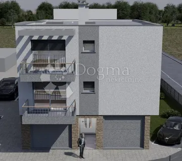 Stan (E) 54 m2, 2. kat, garaža - Novogradnja, Pula