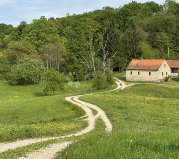 Kuća + šuma + vinograd u blizini rijeke Mrežnice - cover