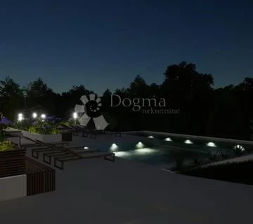 POREČ (okolica) Luksuzan stan sa vrtom, bazenom i garažom - cover