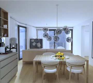 Novogradnja, 1. kat, pješačka udaljenost od mora i centra - cover