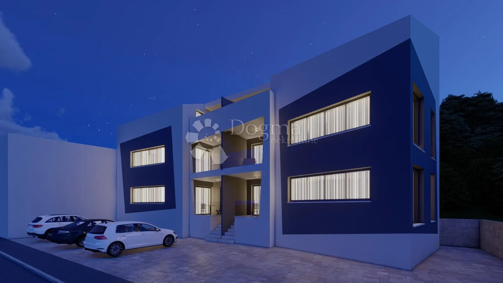 NOVOGRADNJA SA POGLEDOM NA MORE - cover