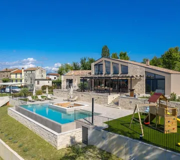 IMPOZANTNA VILLA S BAZENOM I MASLINIKOM U SRCU ISTRE! - cover