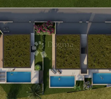 Atraktivno građevinsko zemljište sa projektom - Bol, Brač