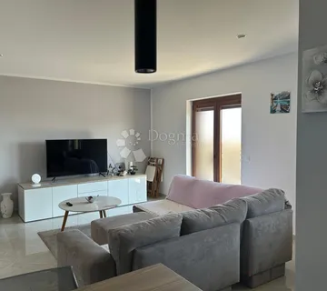 Srdoči – 3S+DB, etaža kuće, pogled more, balkon - cover