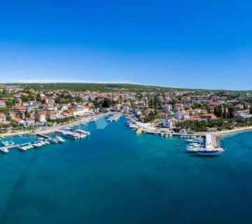 MALINSKA - GRAĐEVINSKO ZEMLJIŠTE S POGLEDOM NA MORE - cover