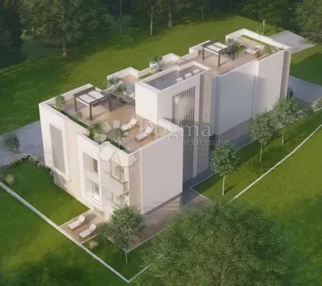 SV. PETAR NA MORU - S6 LUKSUZAN DVOETAŽNI STAN S VRTOM 76,85 m2 - cover