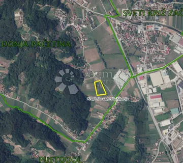 Građevinsko zemljište 9.711m² u Sv. Križ Začretju - Donja Pačetina, Sveti Križ Začretje