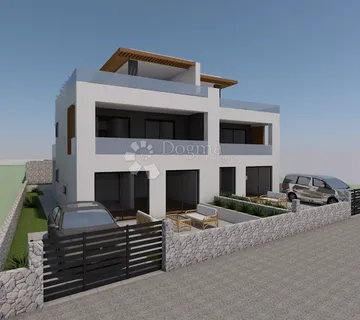 Turanj dvojna VILLA 200m od mora - cover