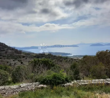 Poljoprivredno zemljište - Trnova/Slano - panoramski pogled na more - cover