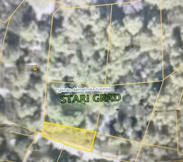 Stari grad zemljište 238m2 - Hvar