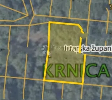 Zemljište sa ucrtanom šupom - Krnica, Marčana