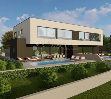Luksuzna duplex vila s bazenom i pogledom na more! - cover
