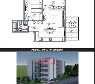Dvosoban stan u centru A20 - cover
